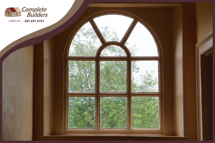 Elegant wood windows in a classic Smithsburg residence