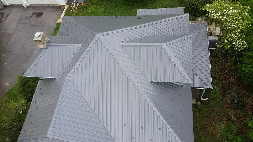 Completed roofing project in Hagerstown